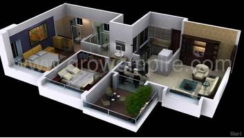 2 BHK, Residential Apartment in Ambika Residency at Pimpri - image