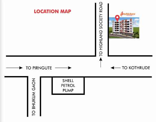 Shubhashree Heights Grampanchayat Project Location Map