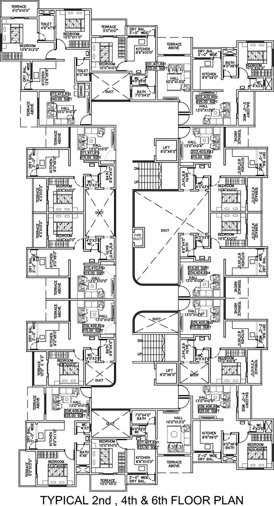 Kalpatru Floor Plan