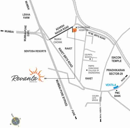 Revanta Location Map