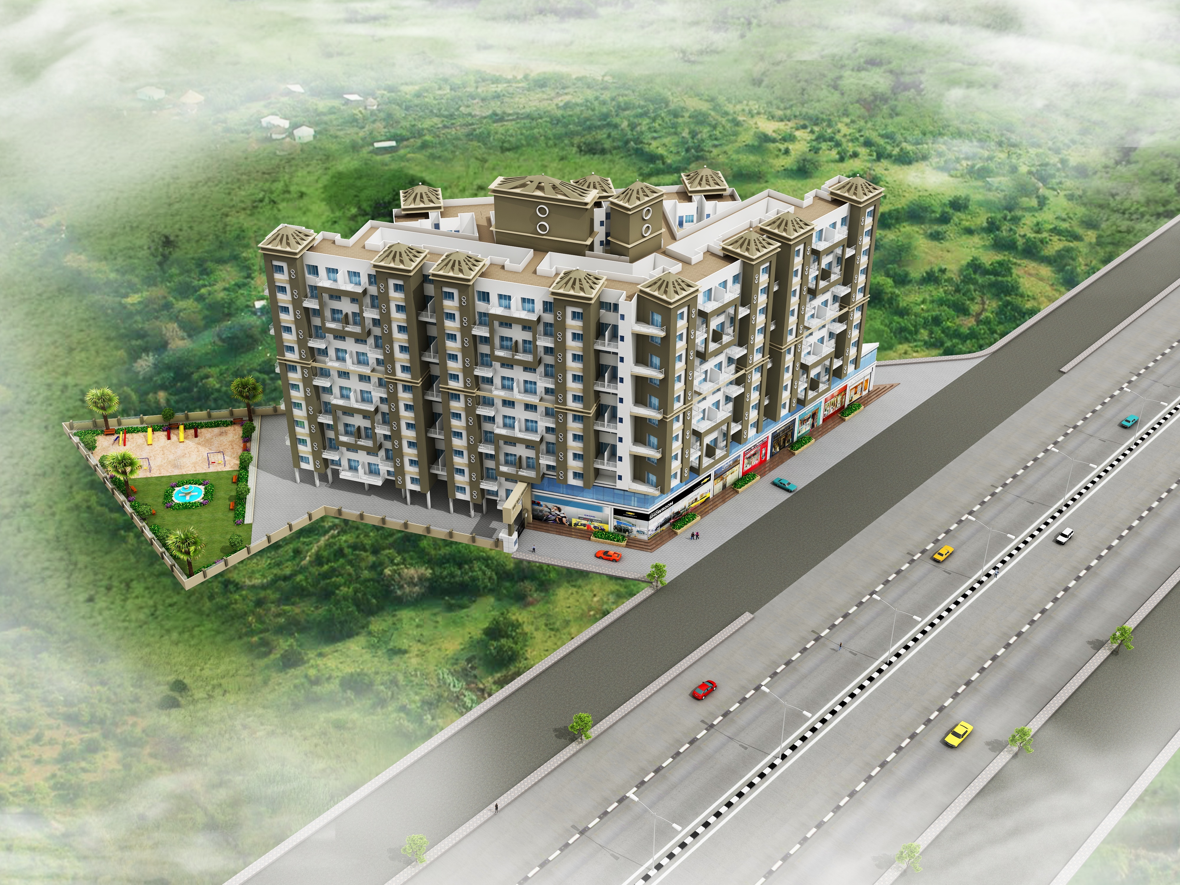 Residential Apartment in Creative Orchid at Punawale - image