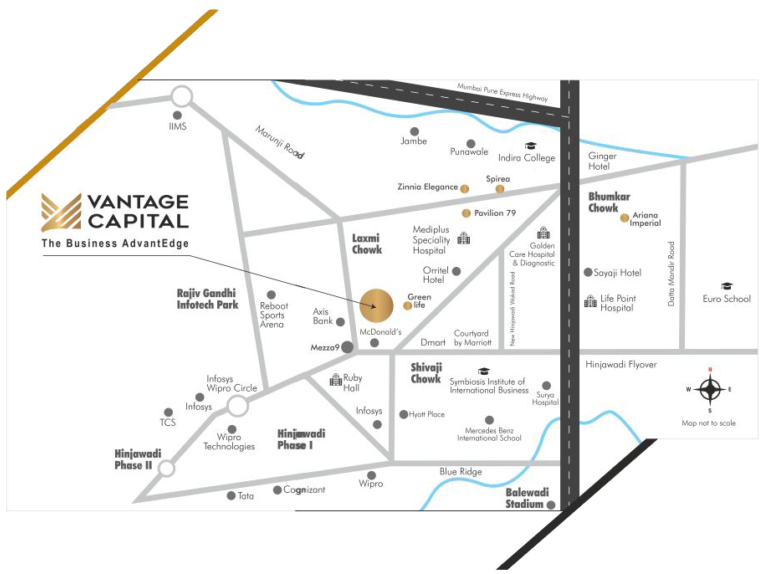 Vantage Capital Location Map