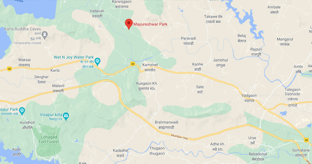 Mayureshwar Park Location Map
