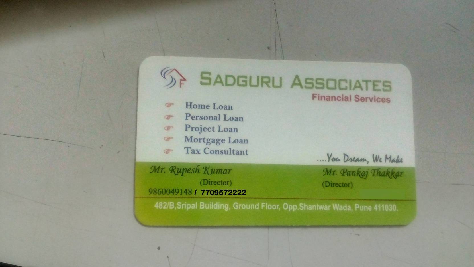 Sadguru Associates , Axis Bank in pune, Pune