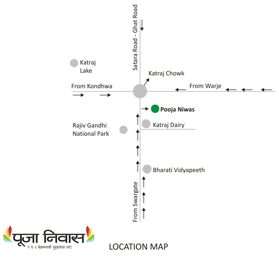 Pooja Nivas Location Map