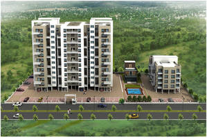 2 BHK, Residential Apartment in Durvankur Residency at Wagholi - image