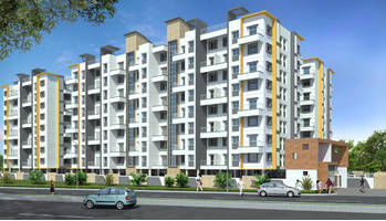 2 BHK, Residential Apartment in Indrayani Vatika at Dehu - image