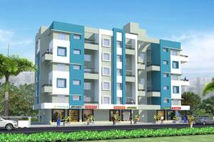 2 BHK, Residential Apartment in Kute Fortune at Ravet - image